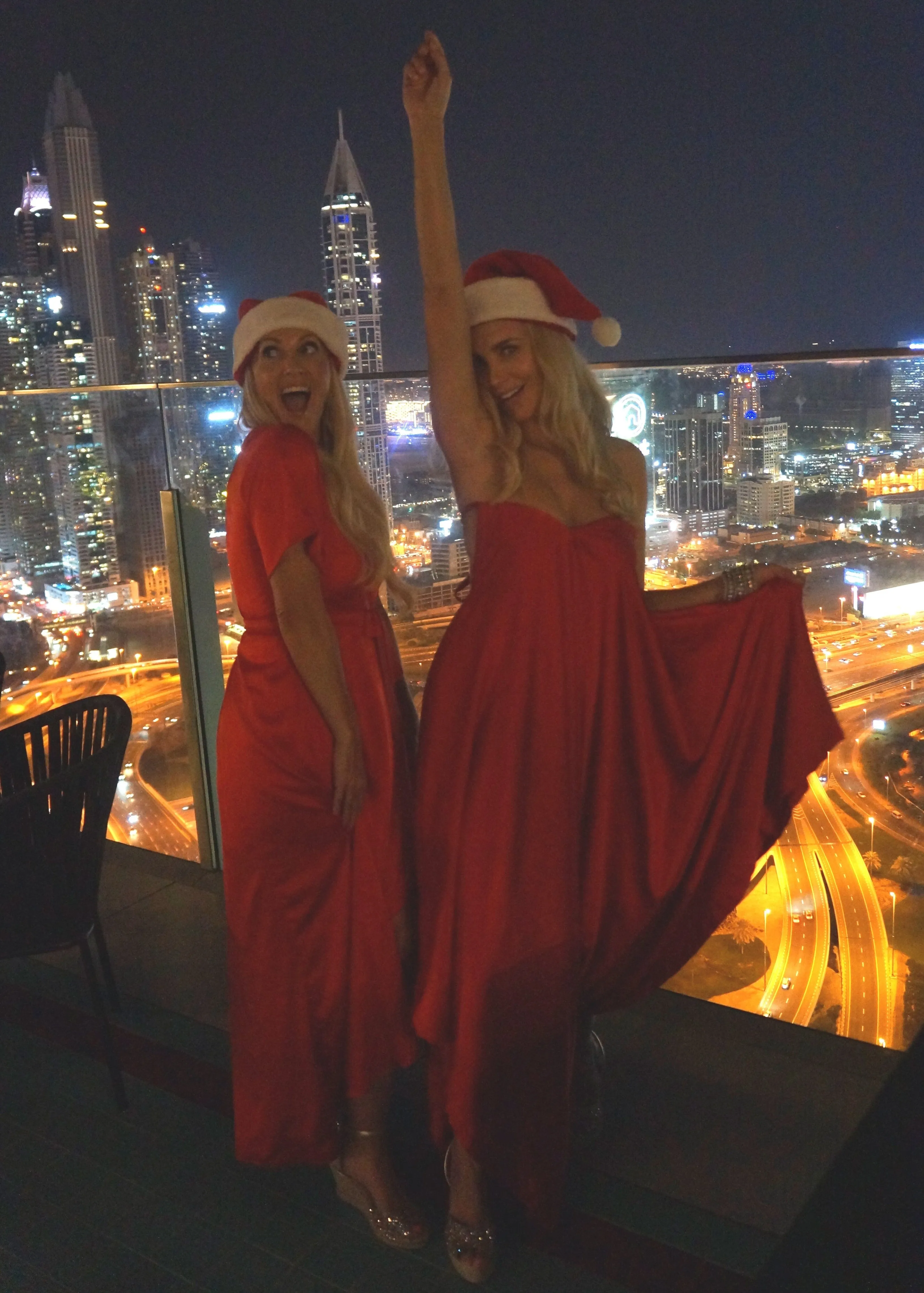 The Maxi Wrap Dress -  Christmas Mac Red