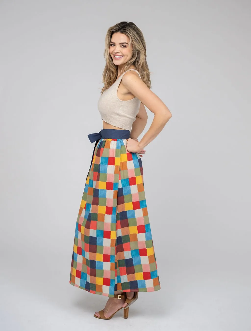 The Sullivan Skirt | Multi Blocks