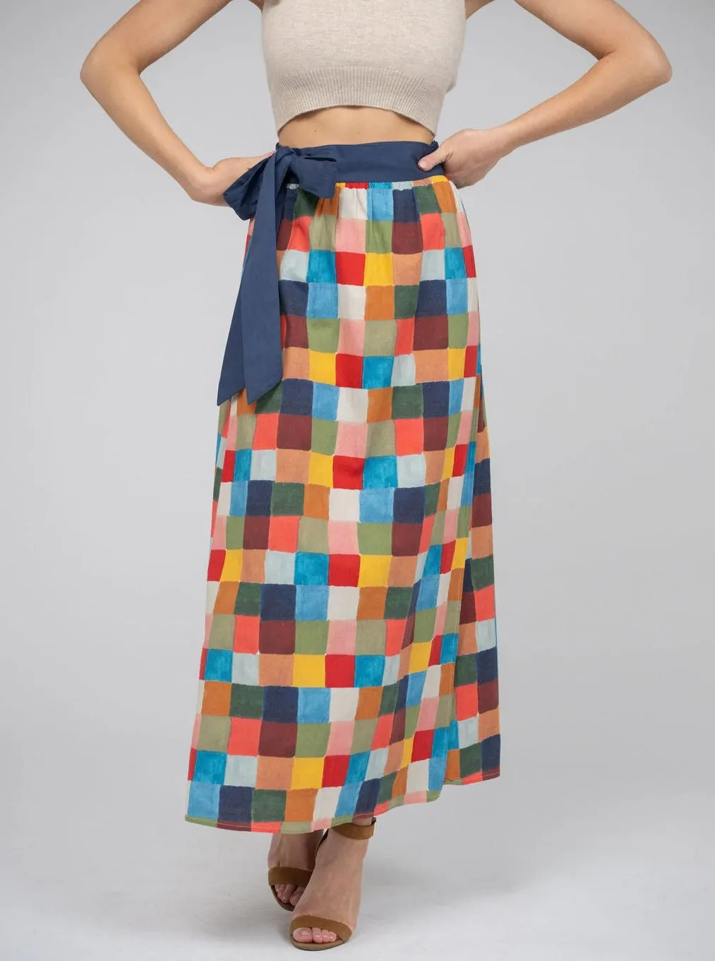The Sullivan Skirt | Multi Blocks