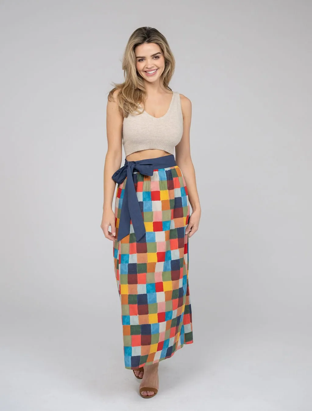 The Sullivan Skirt | Multi Blocks