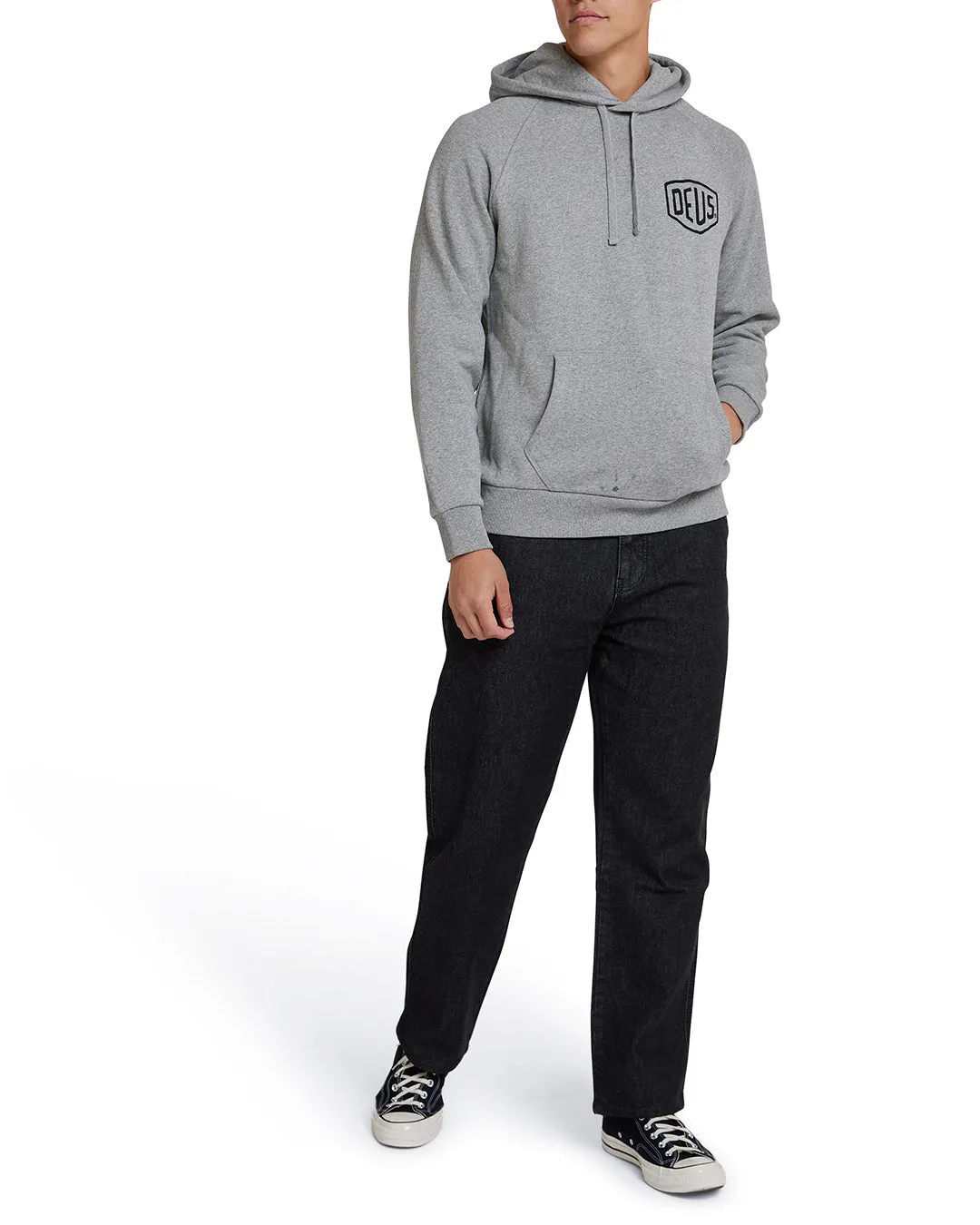 Tokyo Address Hoodie - Grey Marle