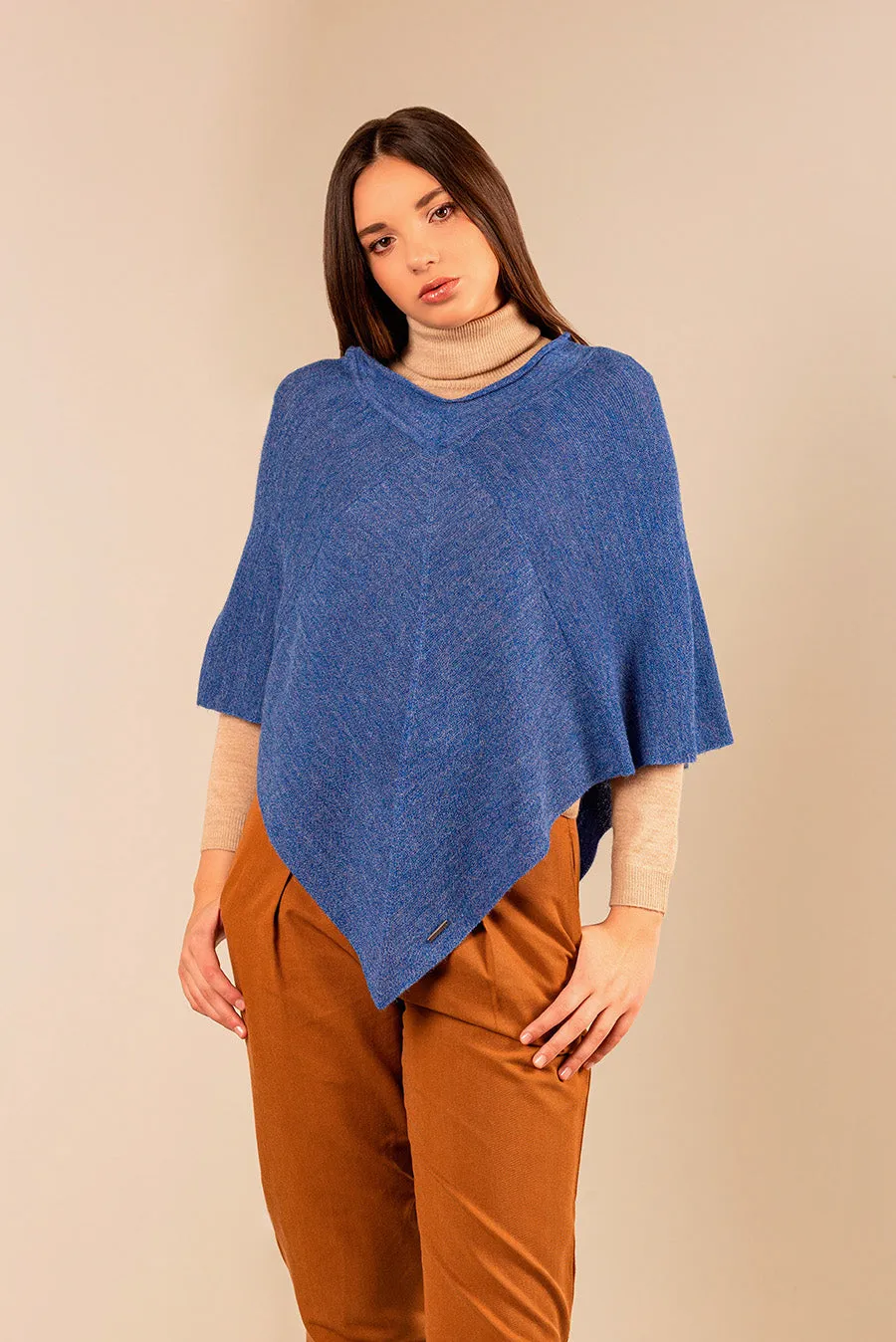 Ulala Poncho Baby Alpaca Color Nebula