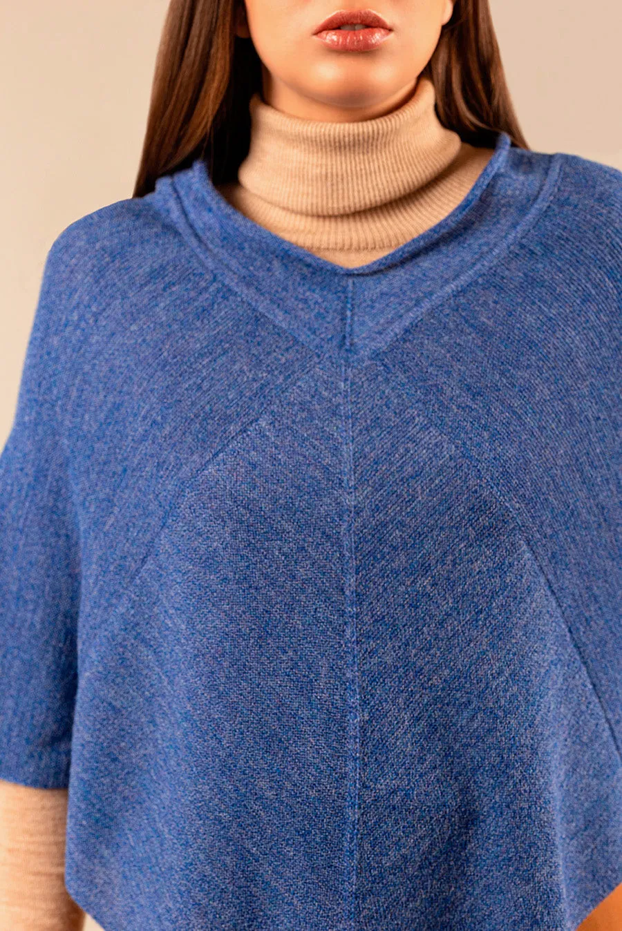 Ulala Poncho Baby Alpaca Color Nebula