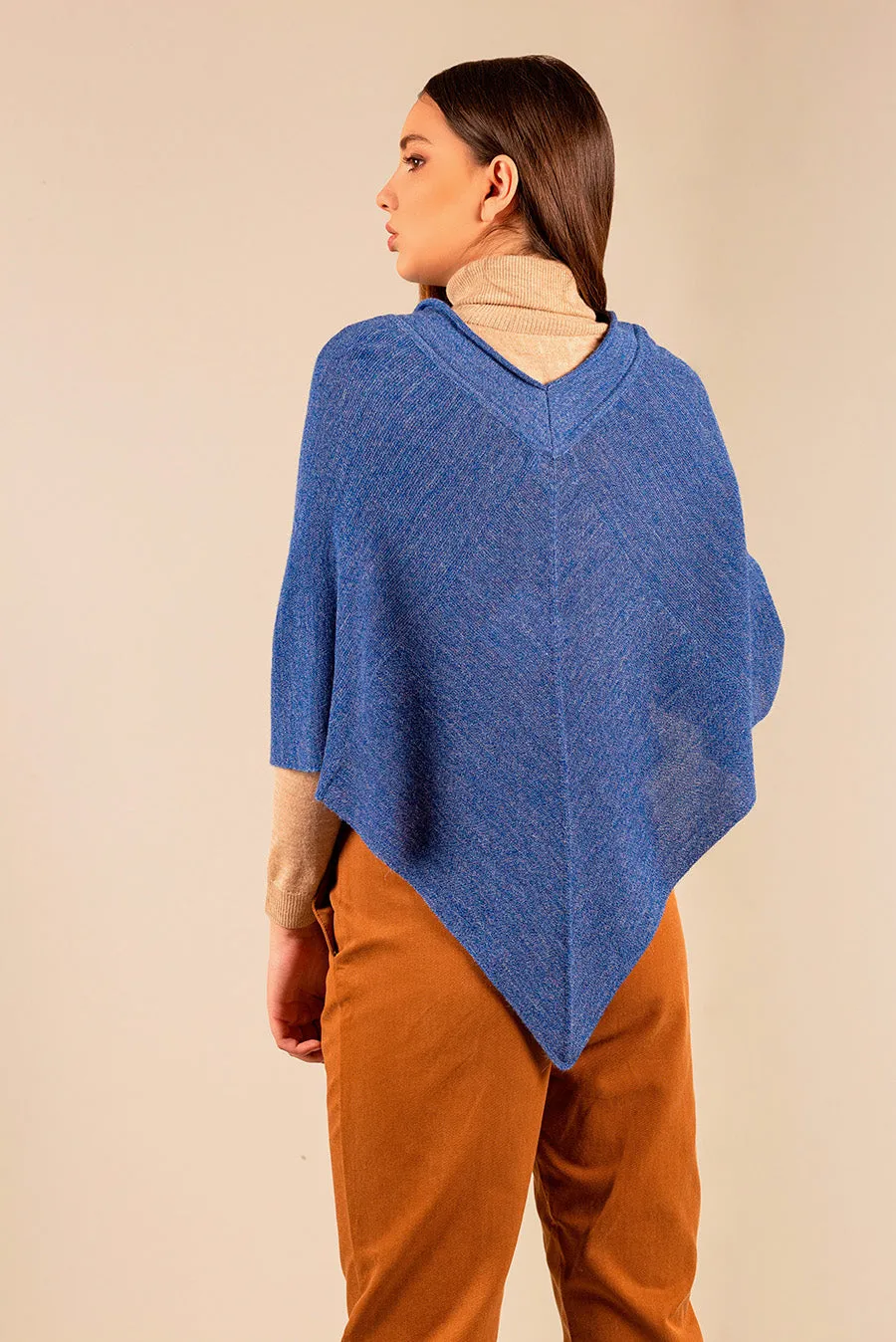 Ulala Poncho Baby Alpaca Color Nebula