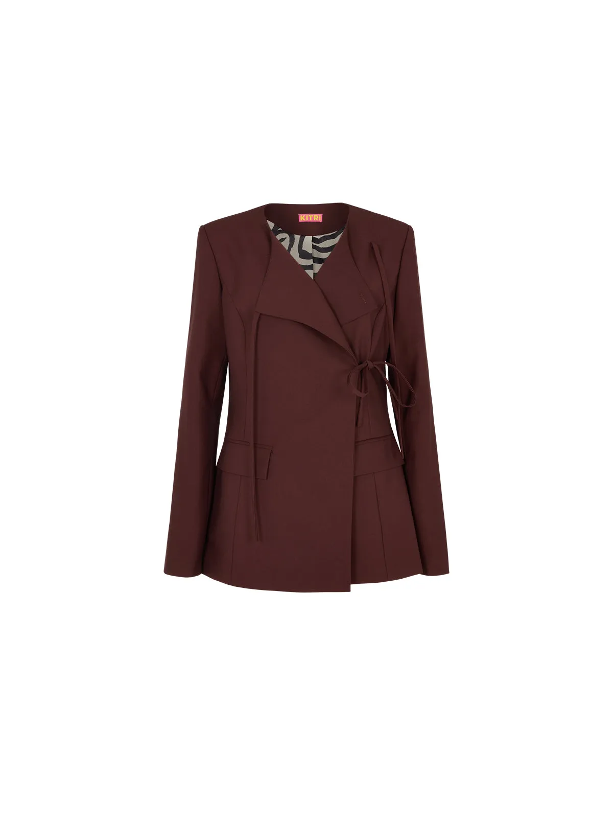Vivienne Mocha Tailored Blazer