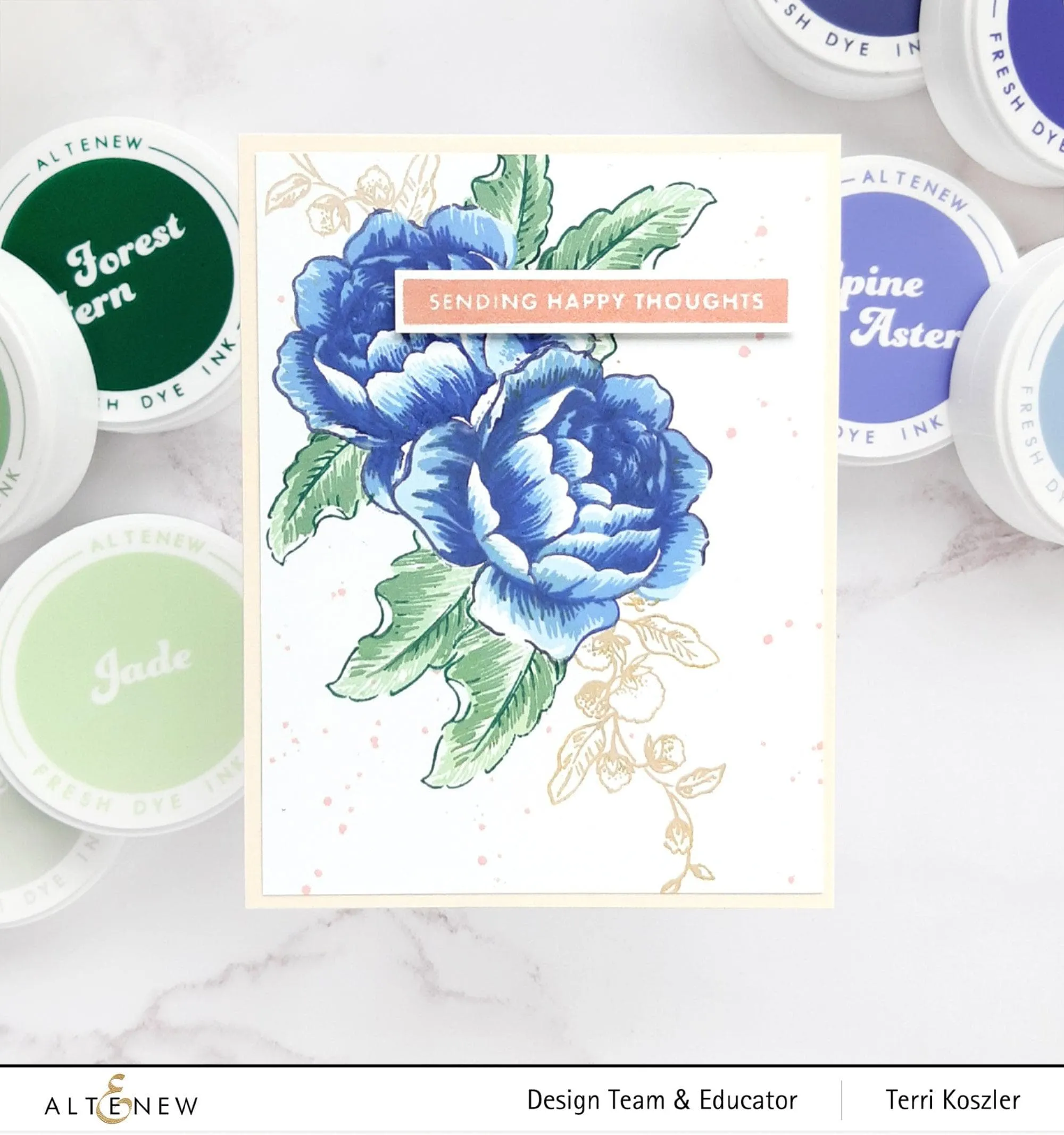 Woodland Escape Fresh Dye Ink Mini Cube Set