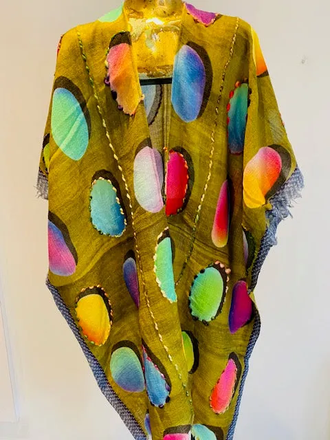 Wool Cape - Winter Sale 50% off - At checkout use code Winter50%