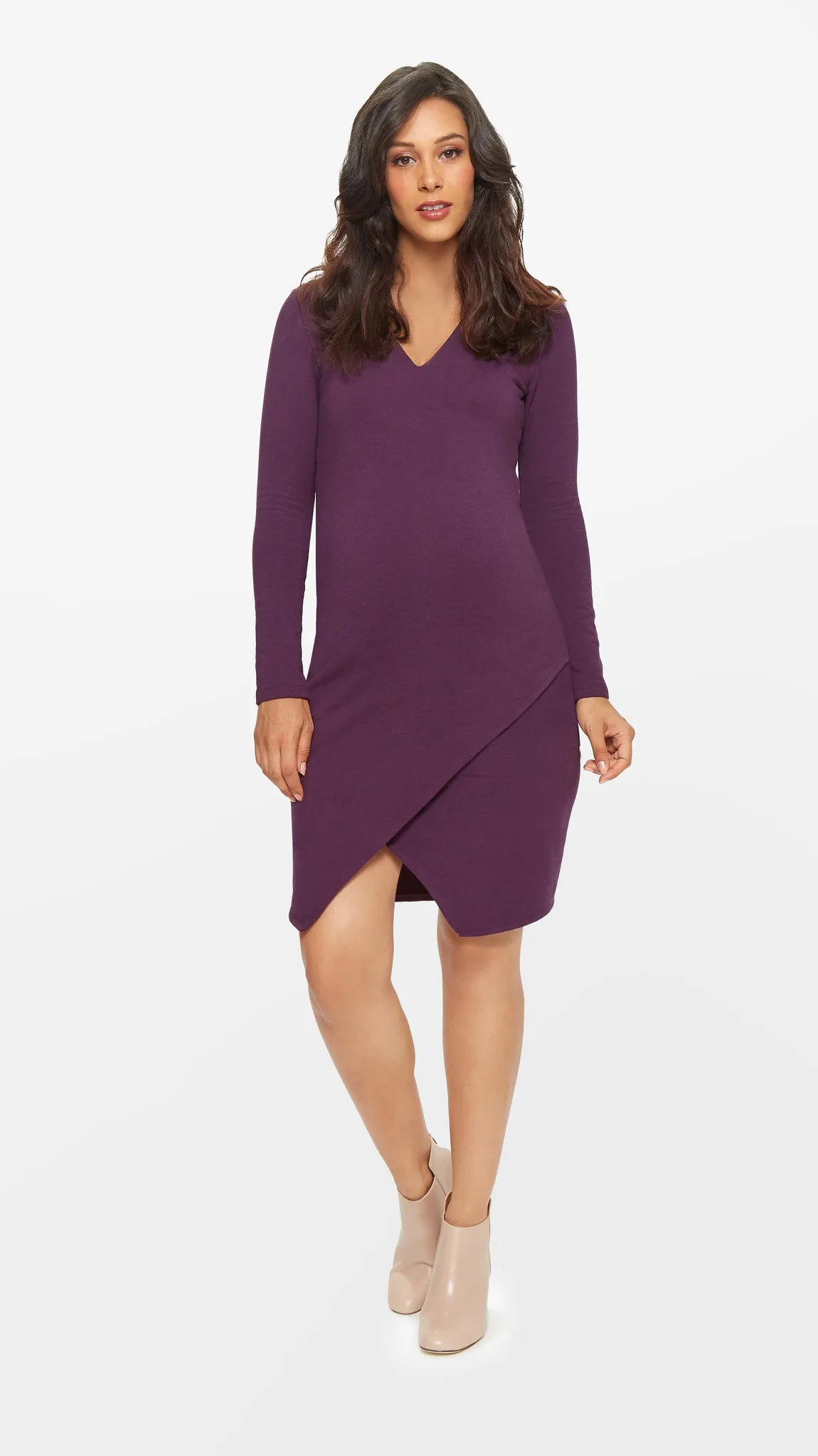 Wrap Slit Dress