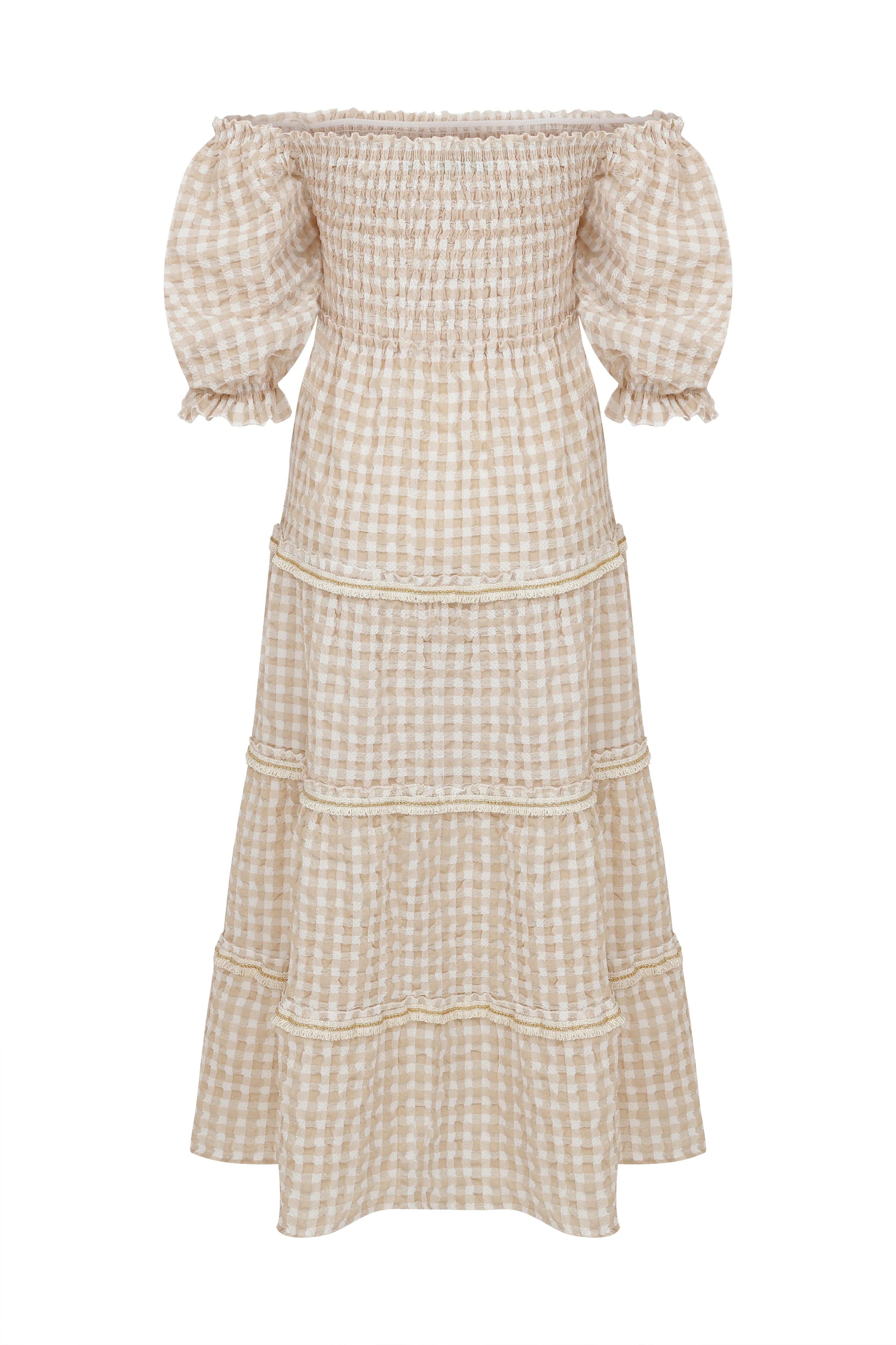 Yua Dress - Beige